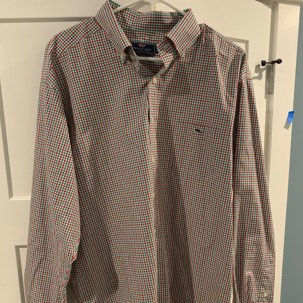 Vineyard Vines Tucker Holiday Gingham Shirt